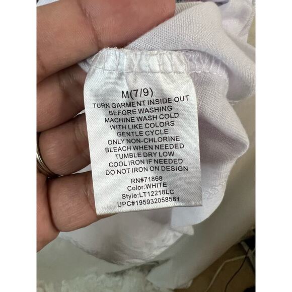 Betty Boop White T-Shirt Size Medium - Picture 4 of 4